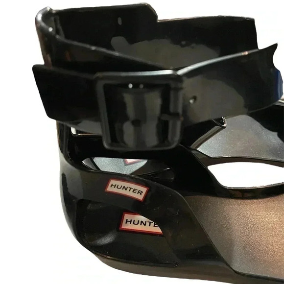 Hunter Tiffany Jelly Sandals Black Size 7UK - Picture 7 of 8